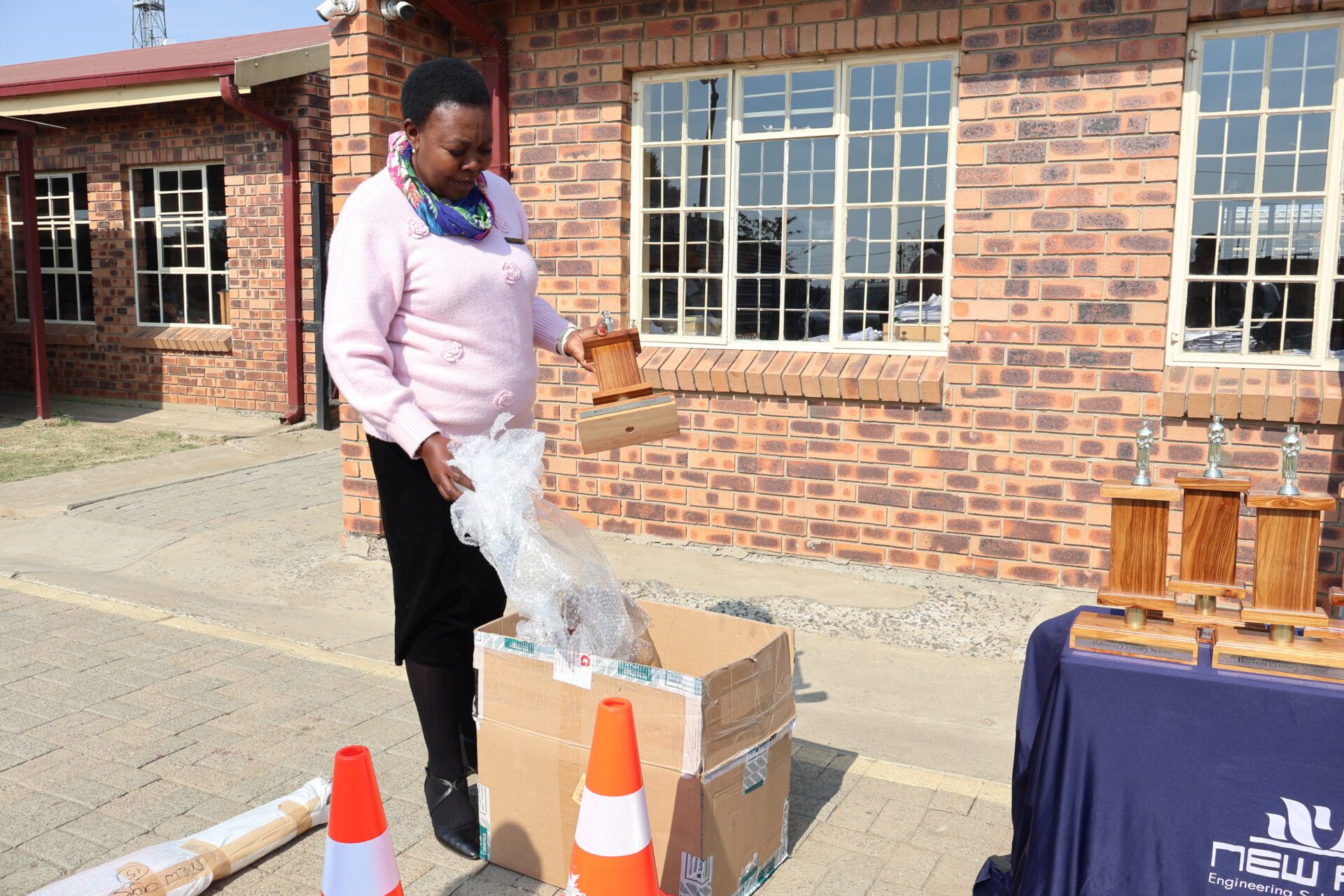 New Age Supports Road Safety at Ikhwezi Primary School 4 IMG 3111 1 1